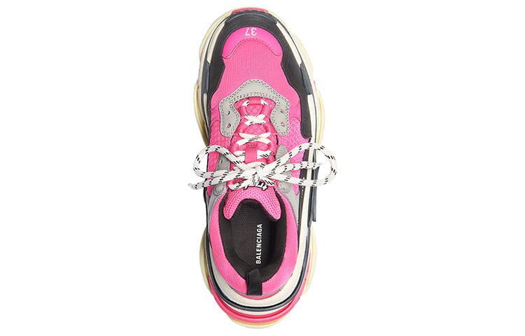 (WMNS) Balenciaga Triple S 'Fluo Pink' 524039W09OH6470