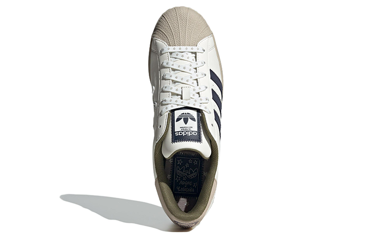 adidas Originals Superstar 'White Beige Navy' IG3852