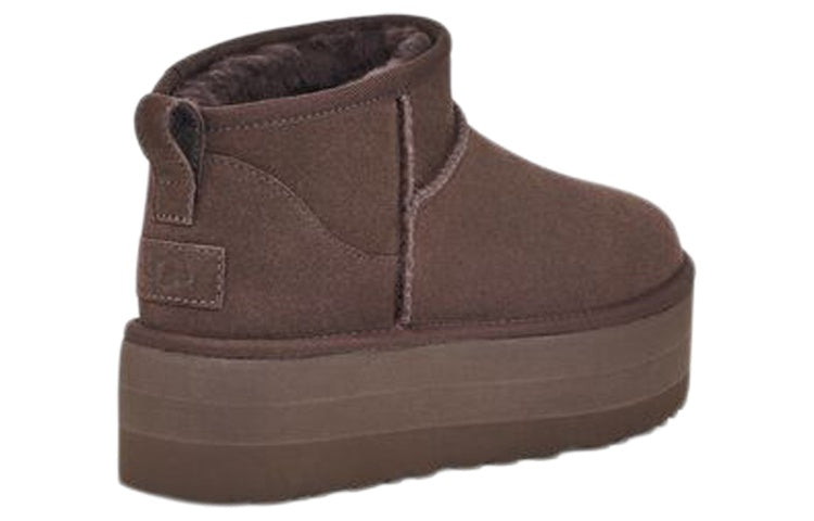 (WMNS) UGG Classic Ultra Mini Platform 'Chocolate' 1135092-CHO