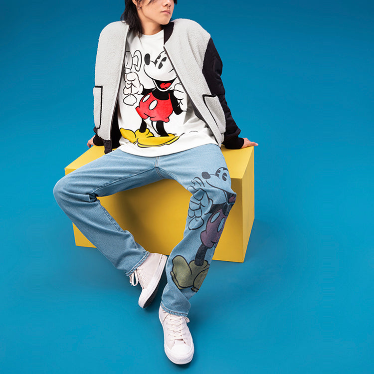 Levis x Disney Unisex Patchwork Jacket Black/White A0608-0000