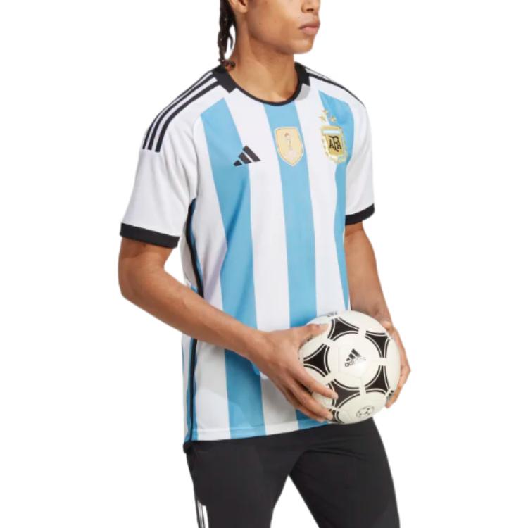 adidas White Argentina 22 Winners Home Jersey 'White Light Blue' IB3597