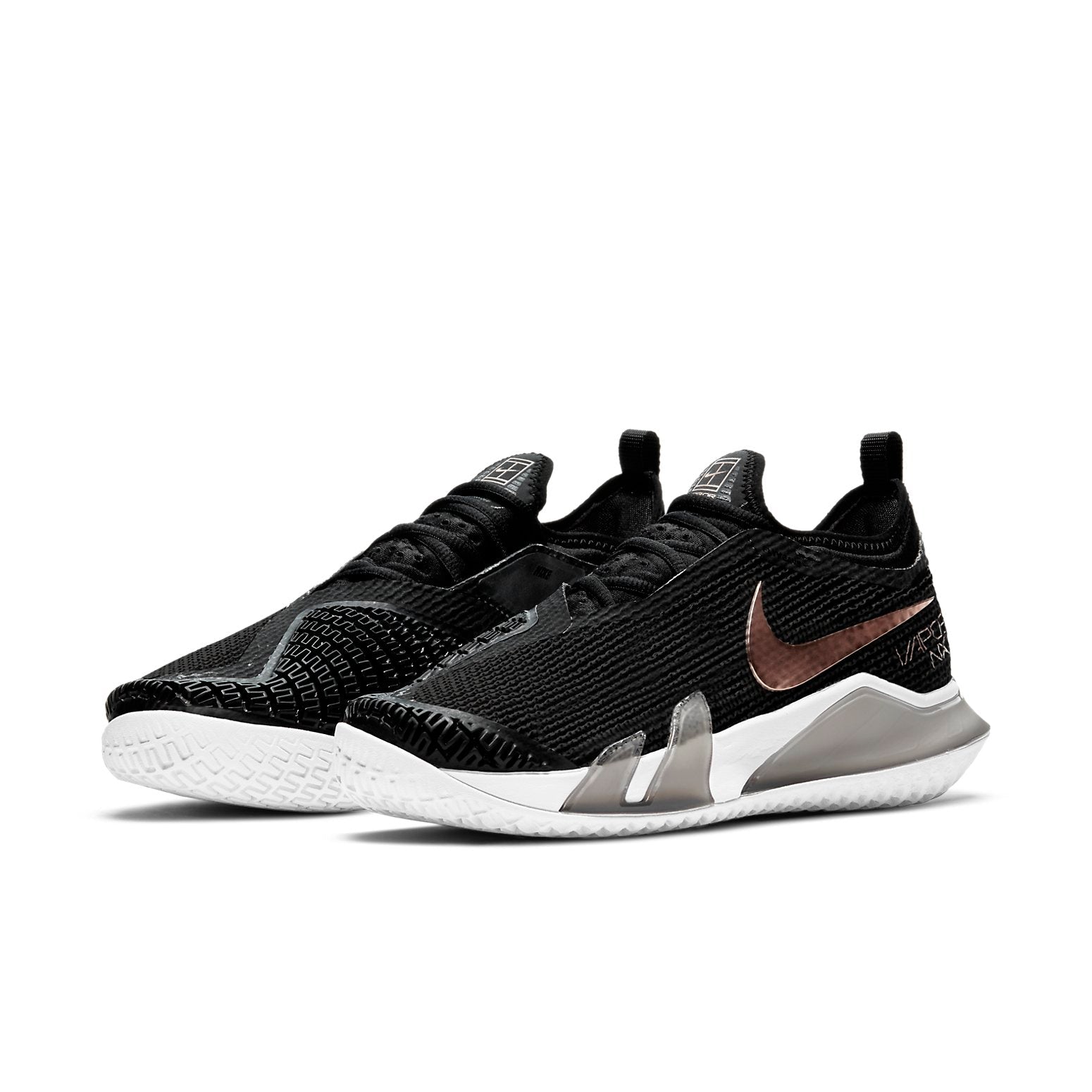(WMNS) Nike Court React Vapor NXT 'Black Metallic Red Bronze' CV0742-002