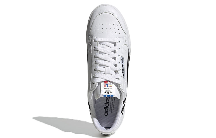 adidas Continental 80 'Three Stripes - Cloud White' FU9778