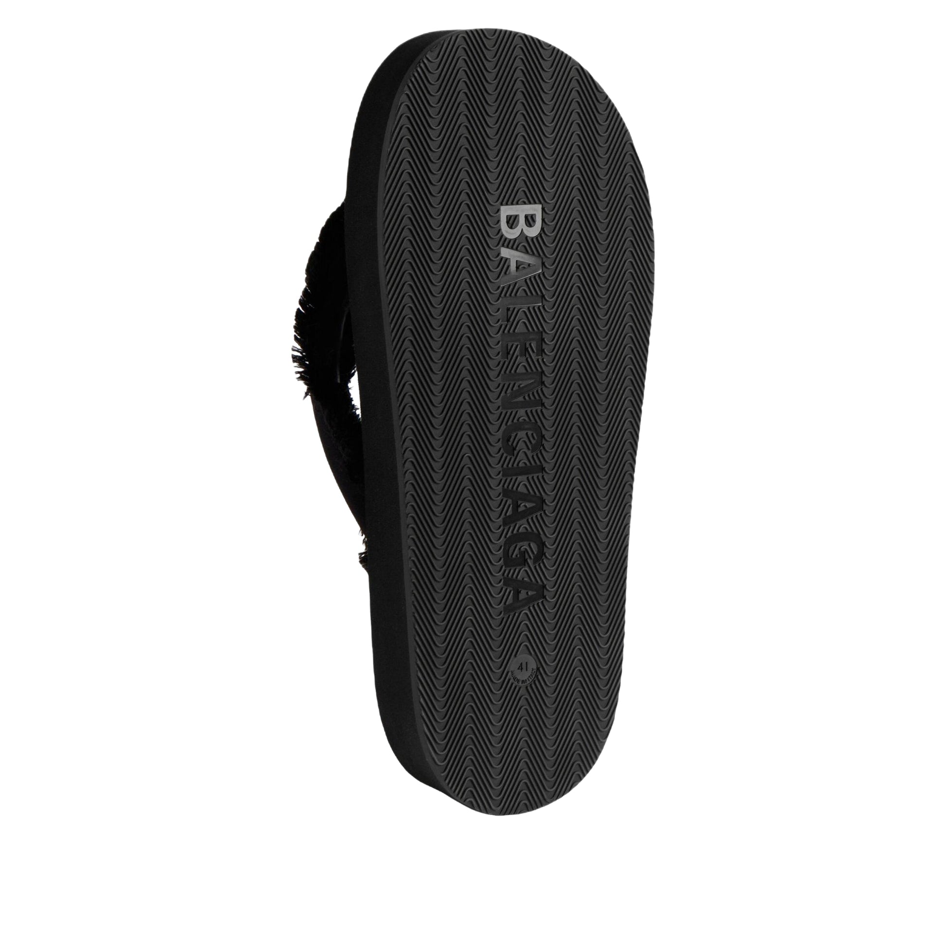 (WMNS) Balenciaga Jet Lag Thong 'Black' 870111W0WM01000