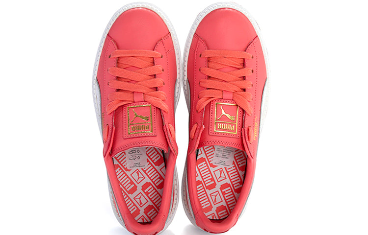 (WMNS) PUMA Platform Trace Leather Cleated Low 366109-03