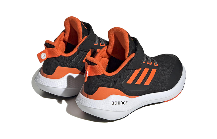 (PS) adidas EQ21 Run 2.0 Elastic Lace 'Black Impact Orange' GZ2307