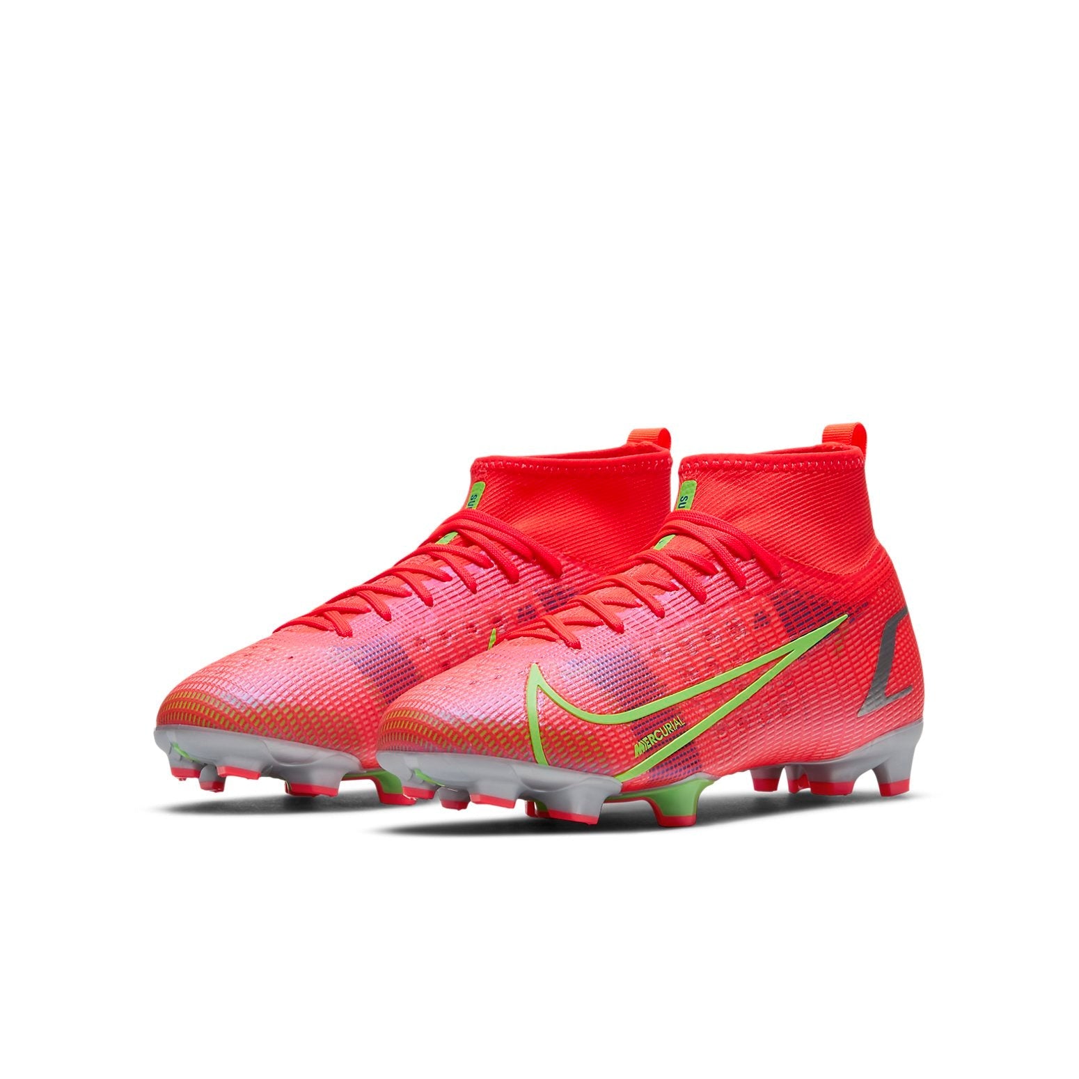 (GS) Nike Mercurial Superfly 8 PRO FG 'Pink White Yellow' CV0804-600