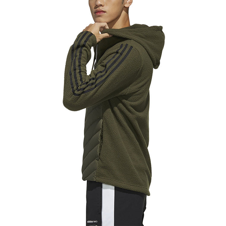 adidas neo Men's Dly Down Jacket Armygreen EI6284