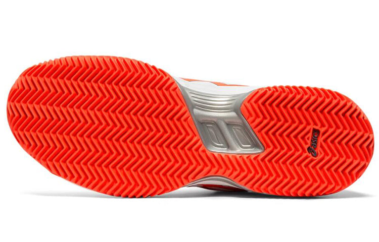 (WMNS) ASICS Gel-Padel Pro 3 SG Soft Ground 'White Orange' E561Y-114