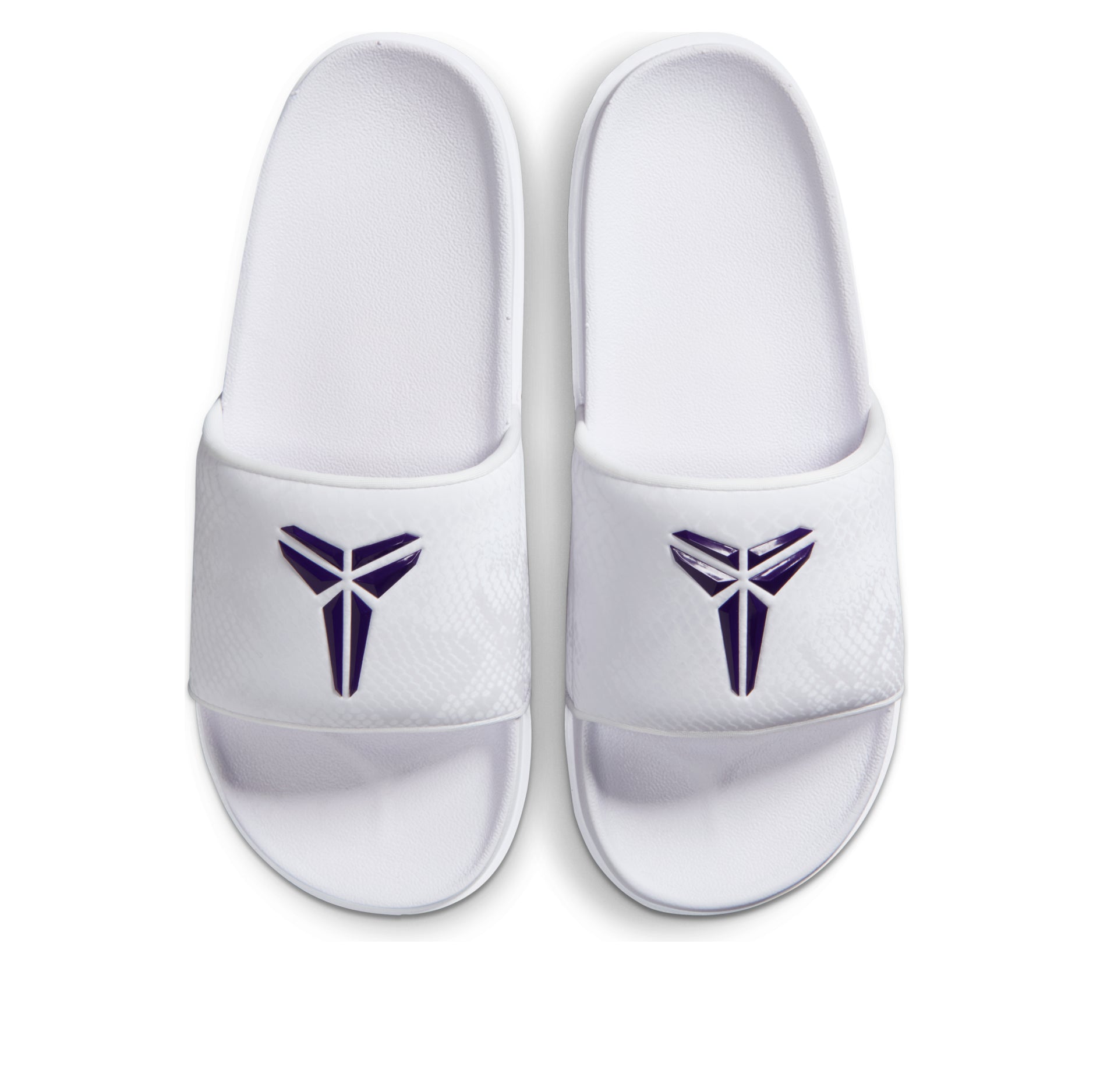 Nike Kobe Kawa Slides 'White Court Purple' IF2870-101