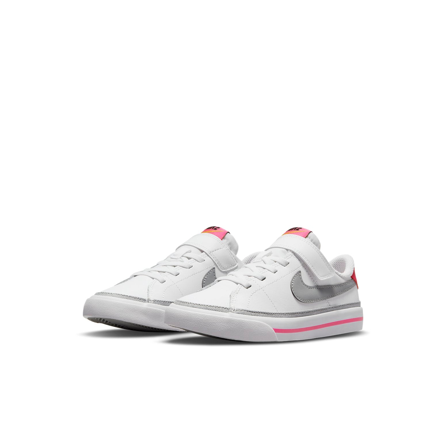 (PS) Nike Court Legacy 'White Pink Prime Light Smoke Grey' DA5381-111