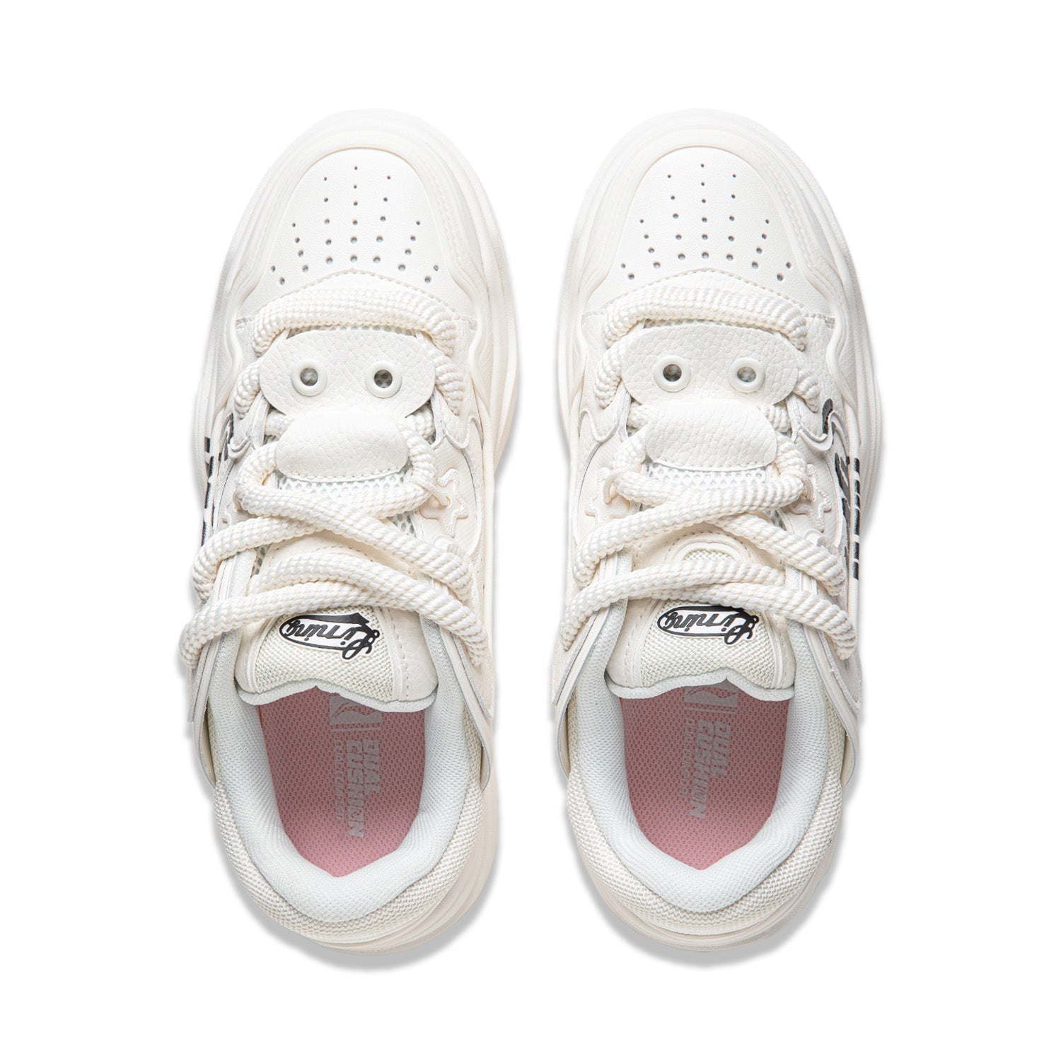 (WMNS) Li-Ning Journey 2.0 'Cloud White Black' AGCU092-5