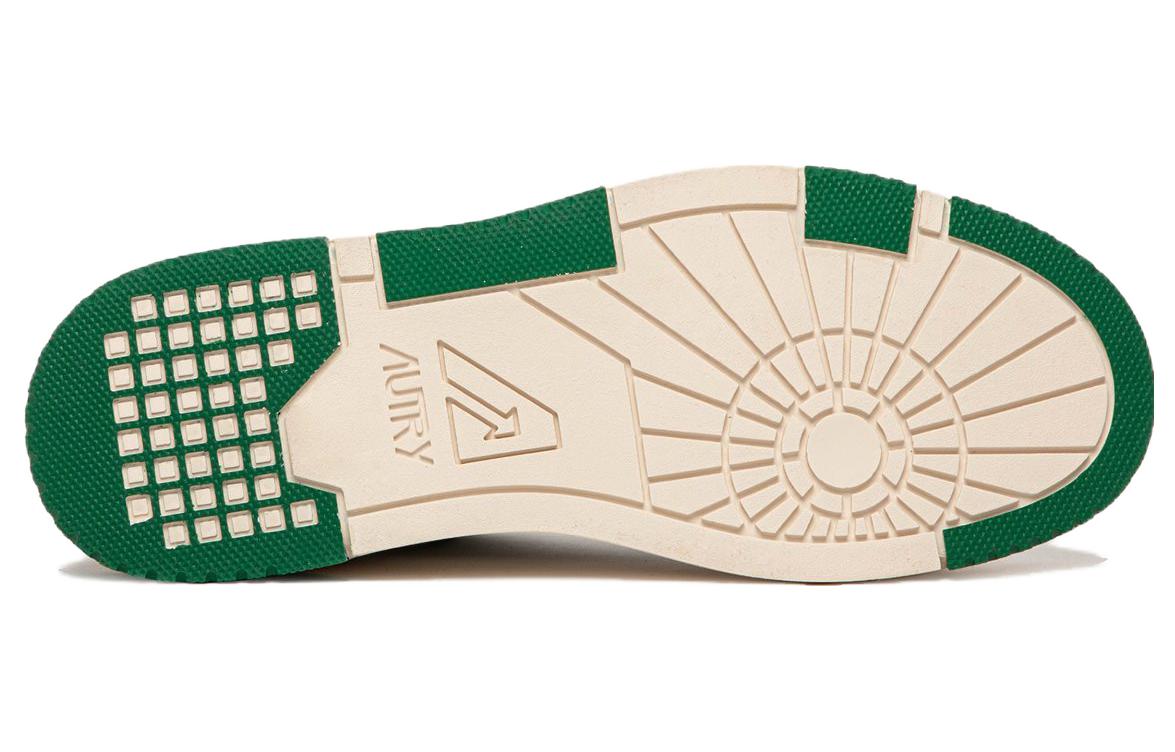 Autry CLC Leather Sneakers 'White Green' ROLM-MM09