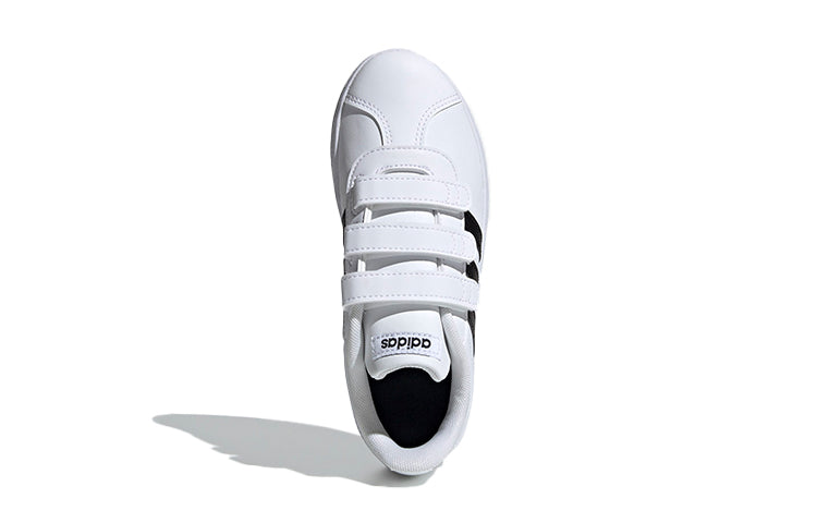 (PS) adidas VL Court 2.0 'White Black' DB1837