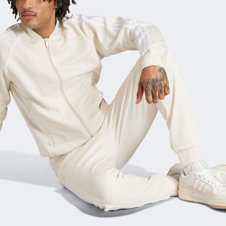 adidas originals Adicolor Classics SST Track Pants Asia Sizing 'Wonder White' IR9878