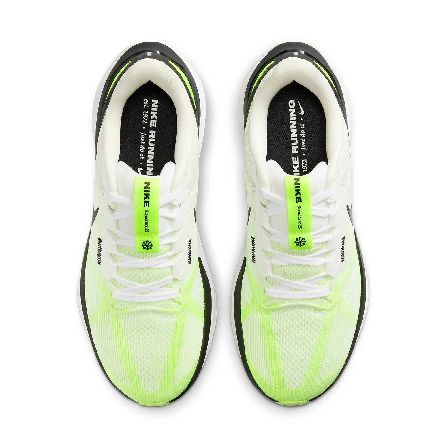 Nike Air Zoom Structure 25 Running Shoes 'White Volt' DJ7883-100