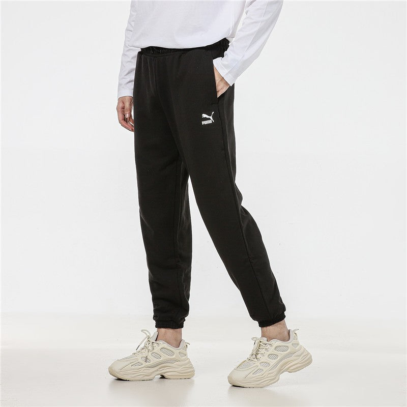 PUMA Classics Small Logo Trousers 'Black' 533118-01