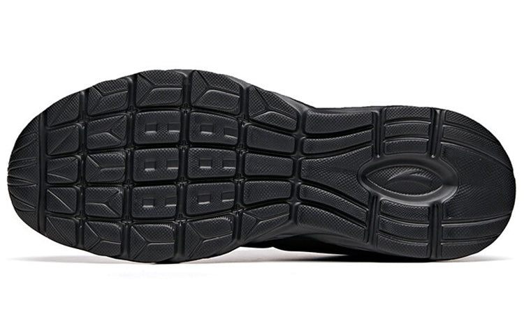 ANTA Running Series Sneakers Leather 'Black Gold' 91835529-9
