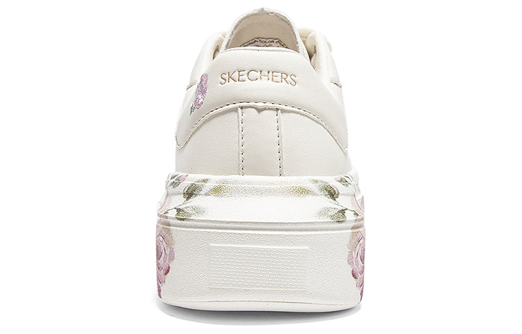 (WMNS) Skechers Cordova Classic Painted Florals 'Natural' 185062-NAT