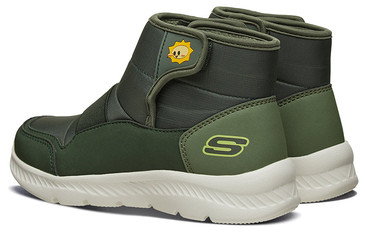 (GS) Skechers Comemory Foamy Boots 'Olive Green' 660053L-OLV