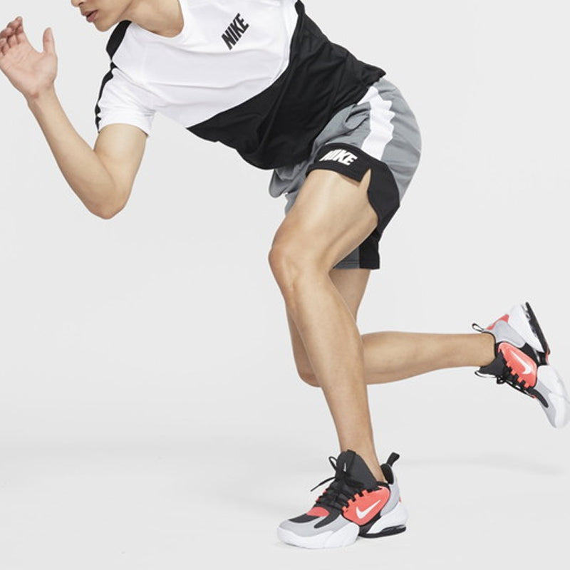 Nike Dri-Fit Series Contrasting Colors Sports Shorts Gray CU3468-084