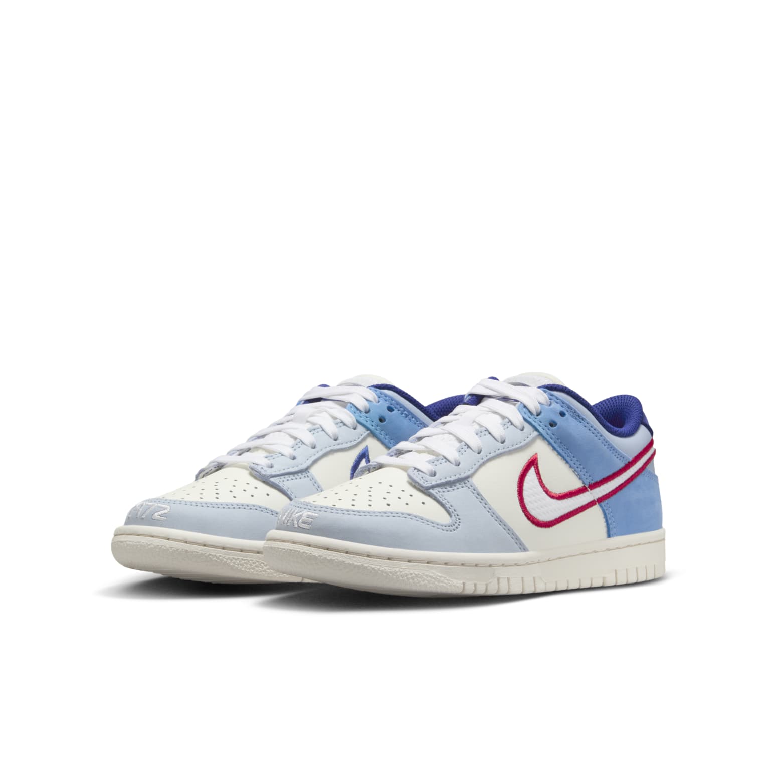 (GS) Nike Dunk Low 'Armory Blue Red Mesh' HF5742-111