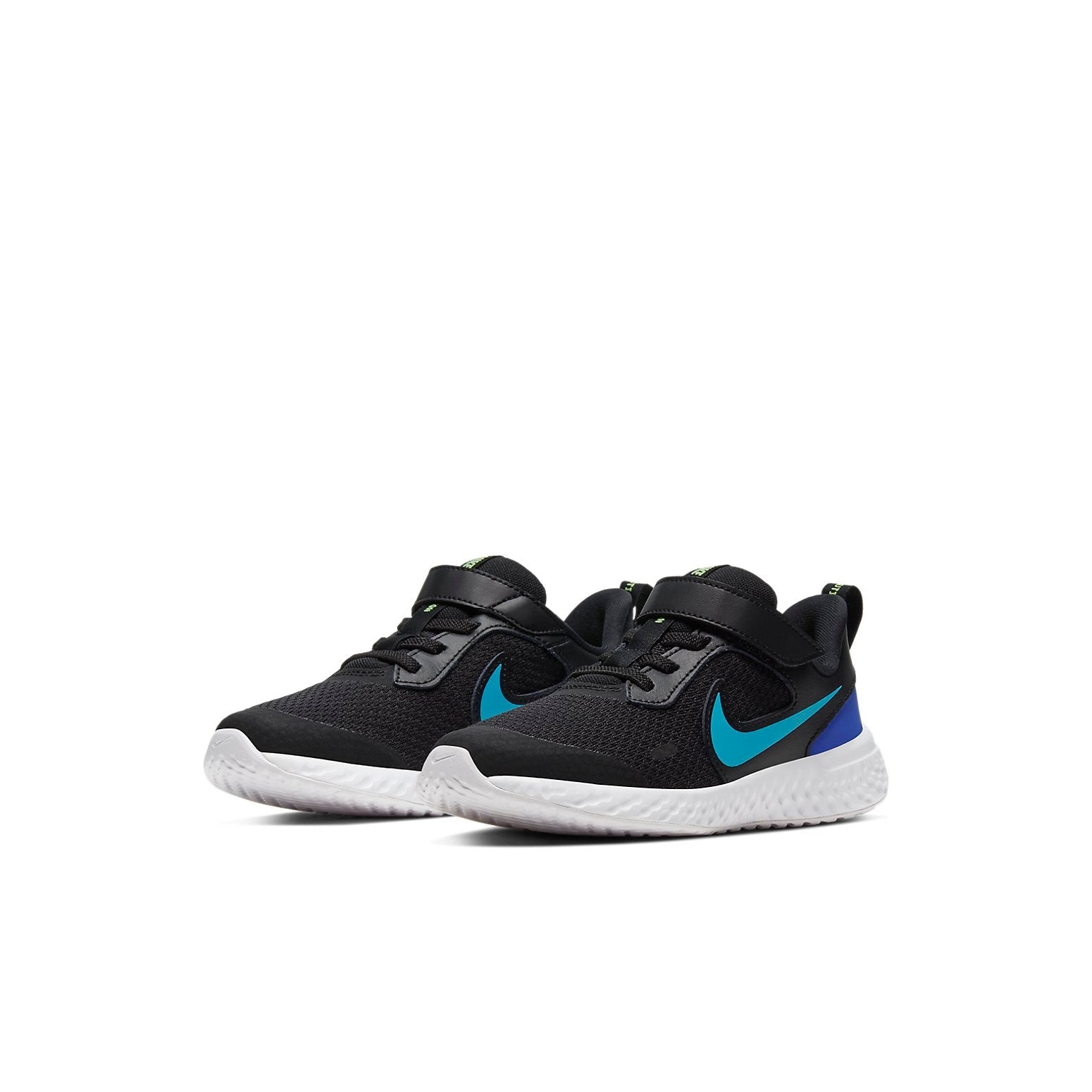 (PS) Nike Revolution 5 Little Kids' Shoe 'Black Blue' BQ5672-011
