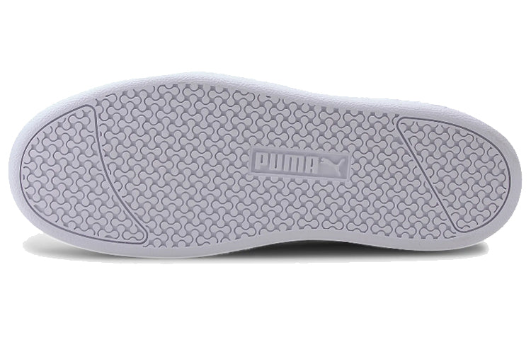 (WMNS) PUMA Smash Platform Leather 'White Bright Rose' 366487-20