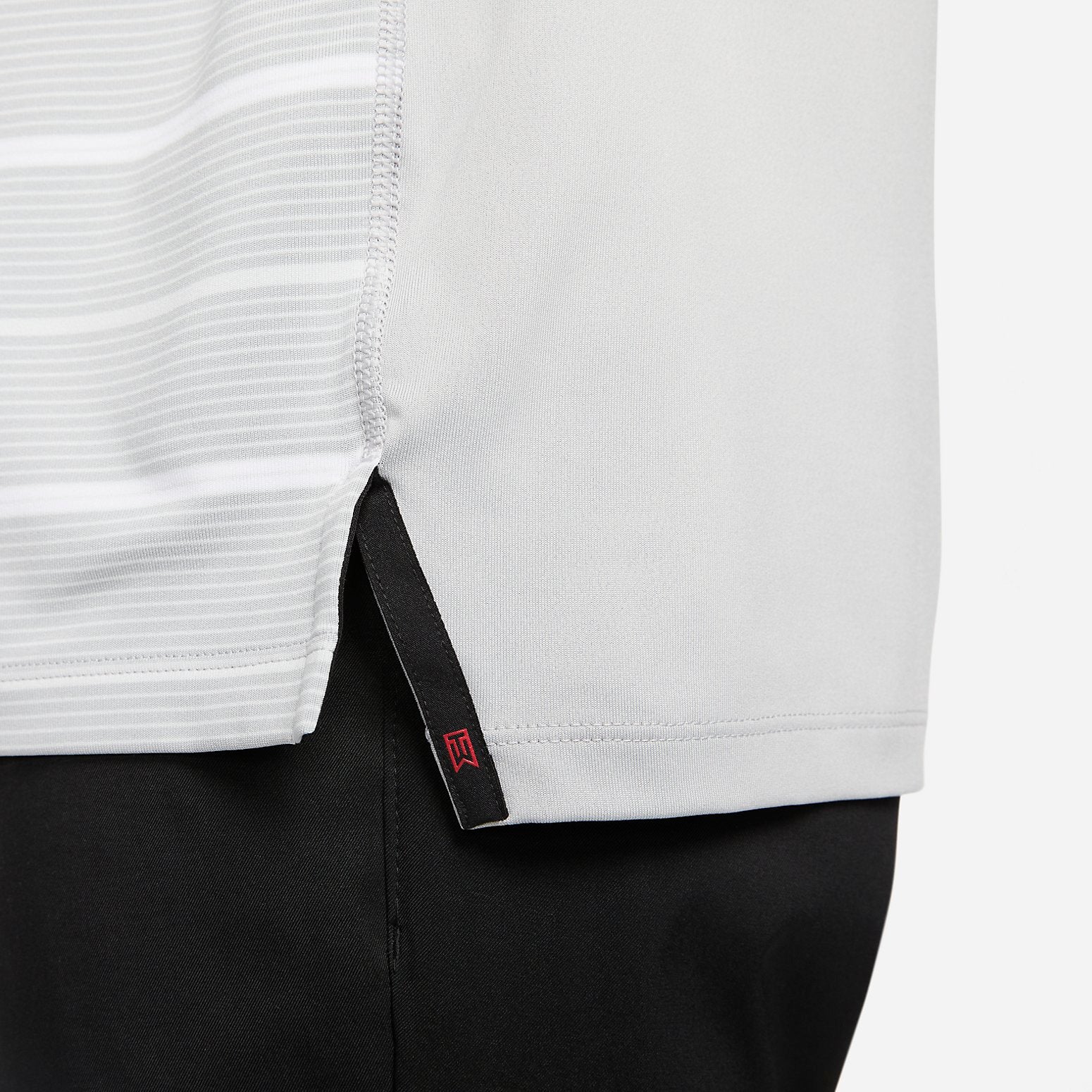 Nike Golf Dri-Fit Stripe Polo Shirts 'Grey' DR5318-077