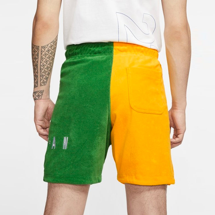 Air Jordan Sport DNA Short For Men Yellow/Green CJ6097-728