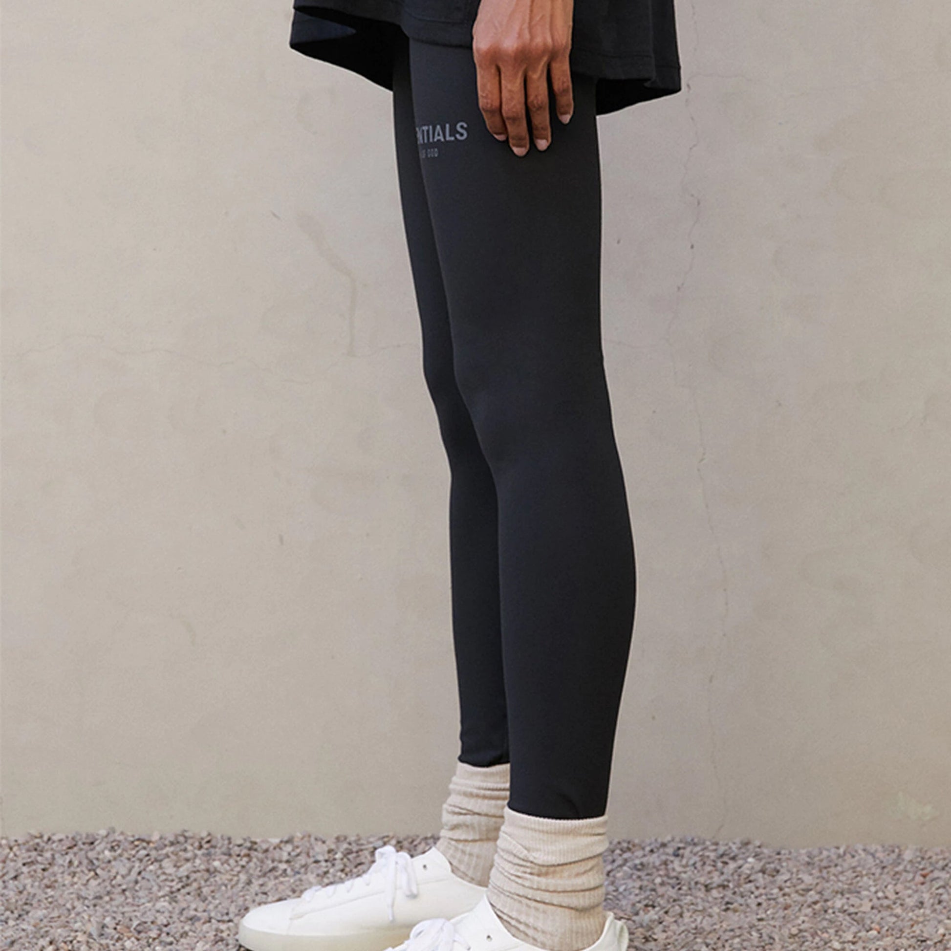 Fear of God Essentials FW21 Athletic Leggings 'Black' FOG-FW21-033
