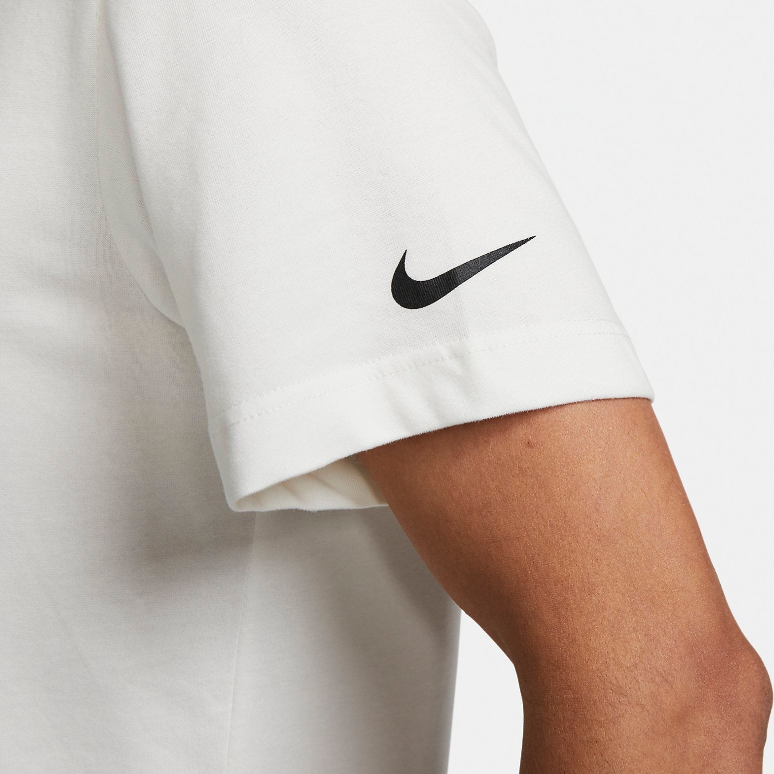 NIke Court Dri-FIT Logo Tee 'White Blue' DZ2636-133