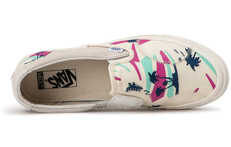 Vans CLASSIC SLIPON BRICOLAGE LX 'EMBROIDERED PALM' VN0A45JXVM41