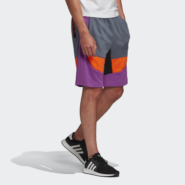 adidas originals Outdoor Short Colorblock Sports Shorts Gray FM3703