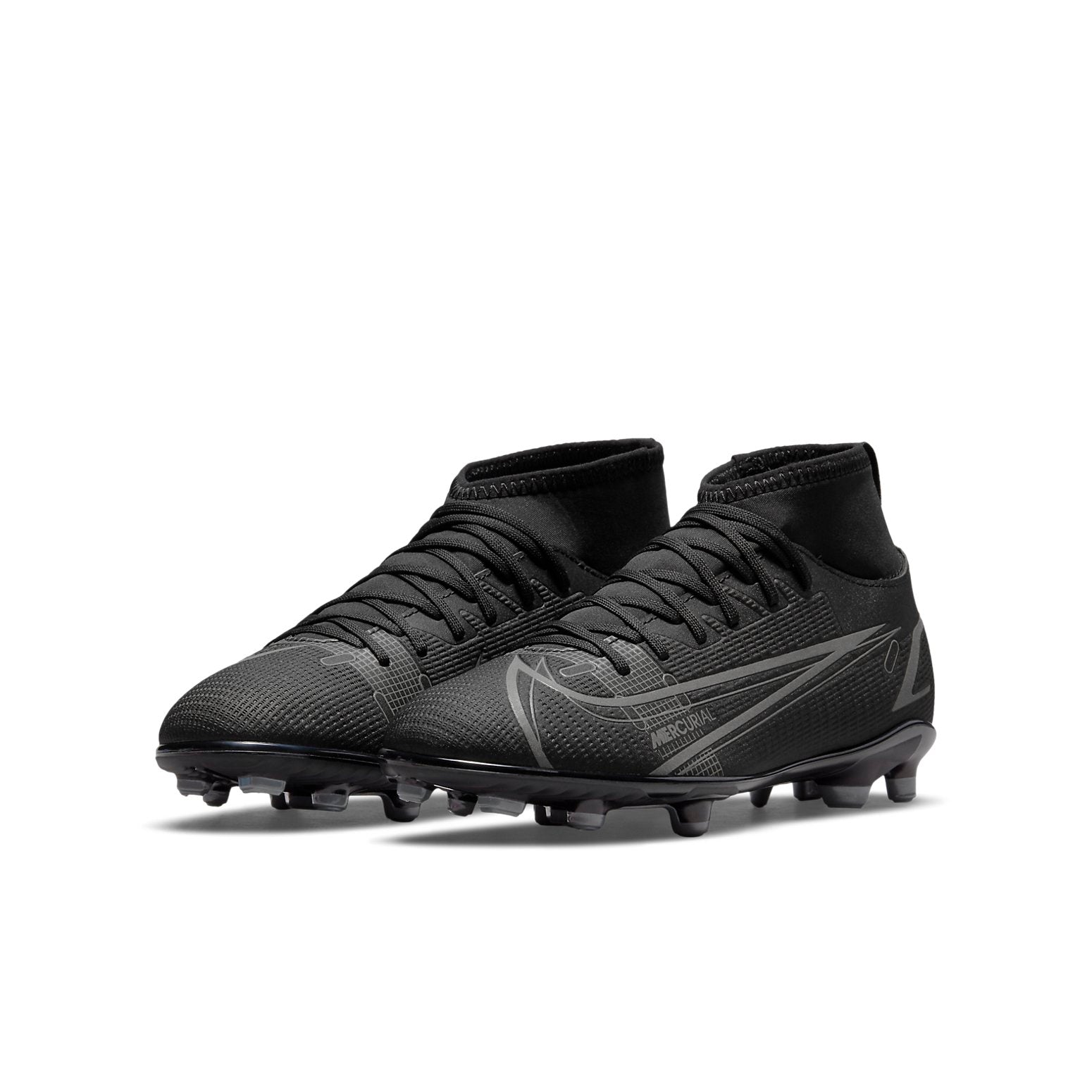 (GS) Nike Mercurial Superfly 8 Club MG 'Black Iron Grey' CV0790-004