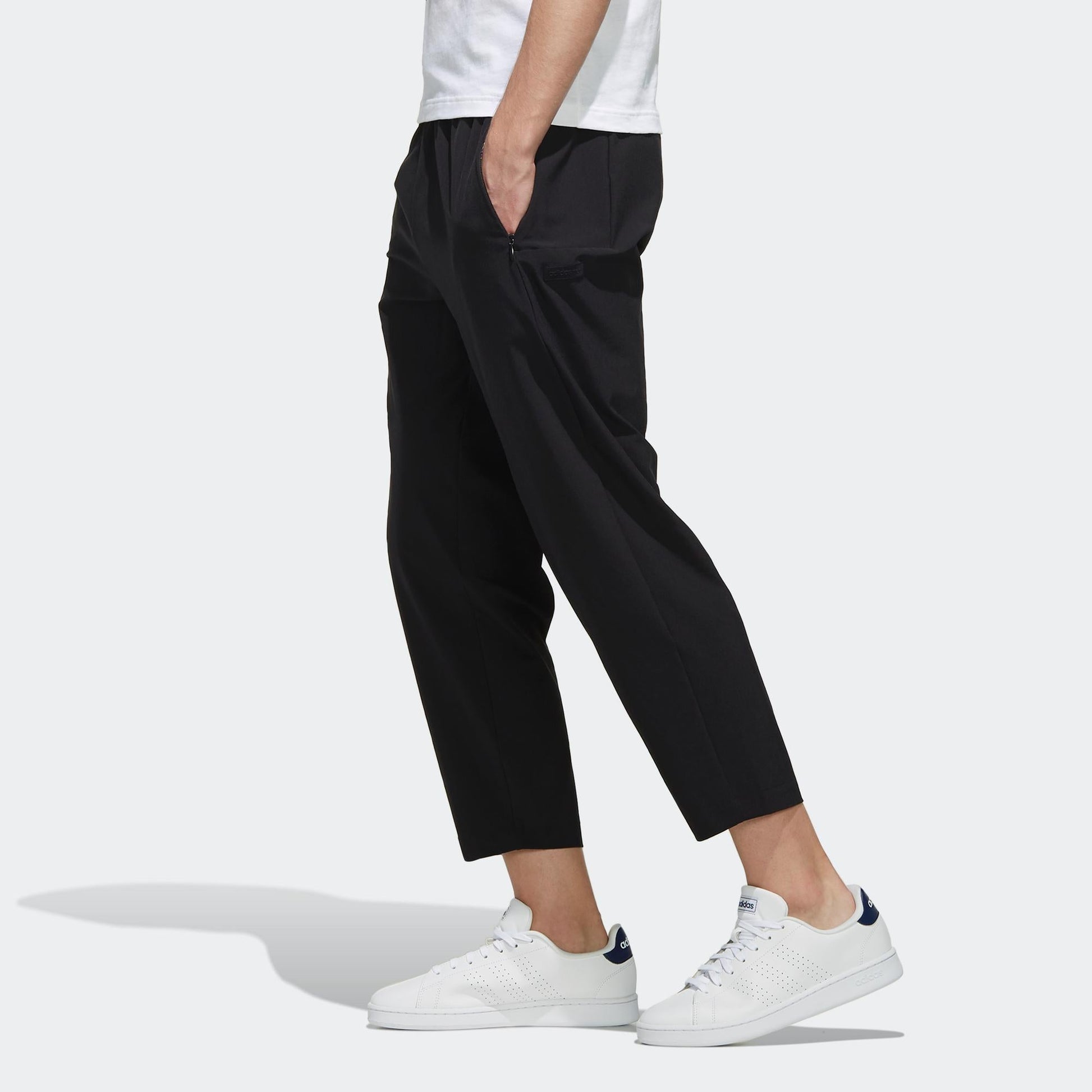 adidas neo Breathable Training Sports Pants Black EI4659