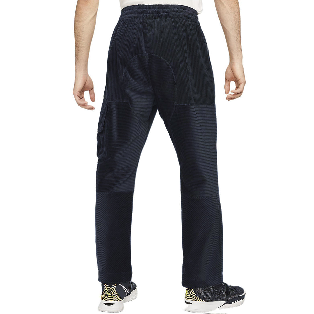 Men's Nike Corduroy Cargo Casual Straight Long Pants/Trousers Black DA6686-010