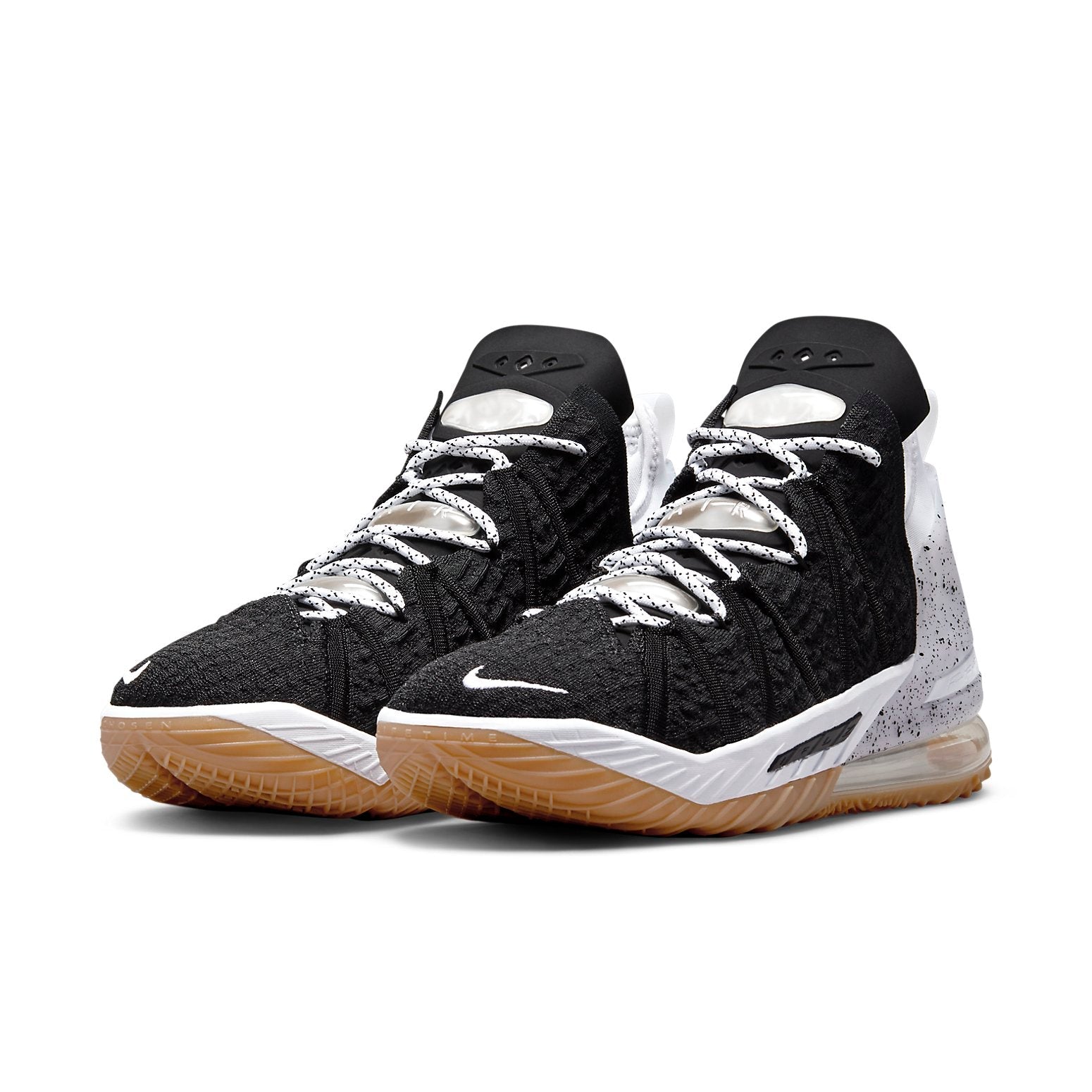 Nike LeBron 18 'Black White Gum' CQ9283-007