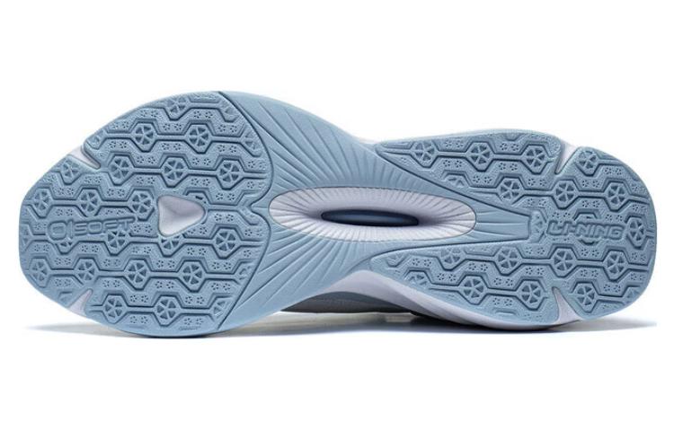 (WMNS) Li-Ning Floating Cloud 'White Ice Blue' AGLT052-4
