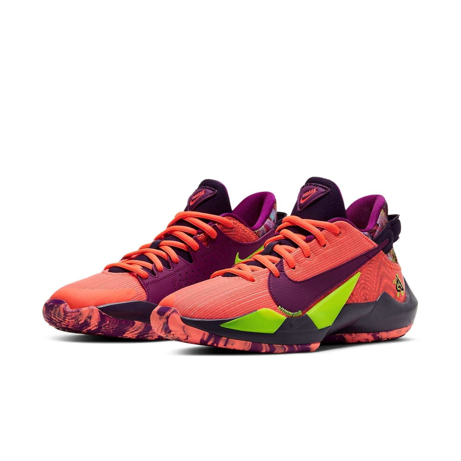 (GS) Nike Zoom Freak 2 SE 'Bright Mango' CZ4177-800