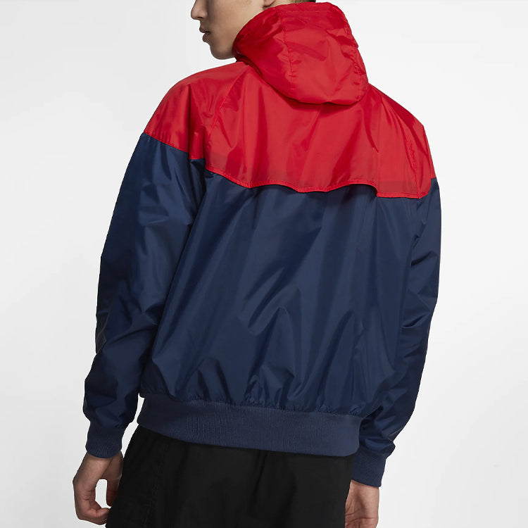 Nike Sportswear Windrunner Casual Hooded Jacket Men Blue Navy AR2192-410