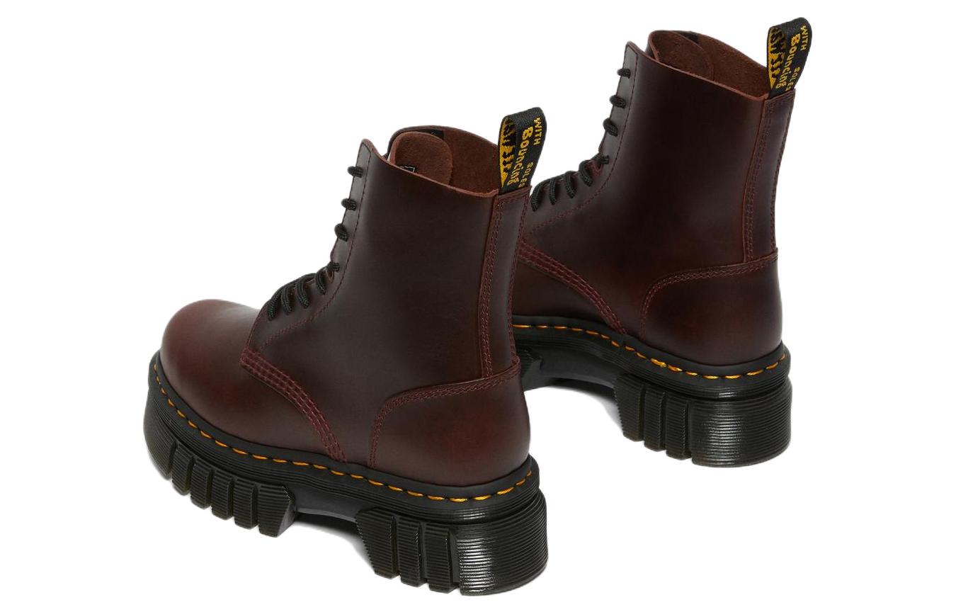 Dr. Martens Audrick Brando Leather Platform Lace Up Boots 'Brown' 27818211