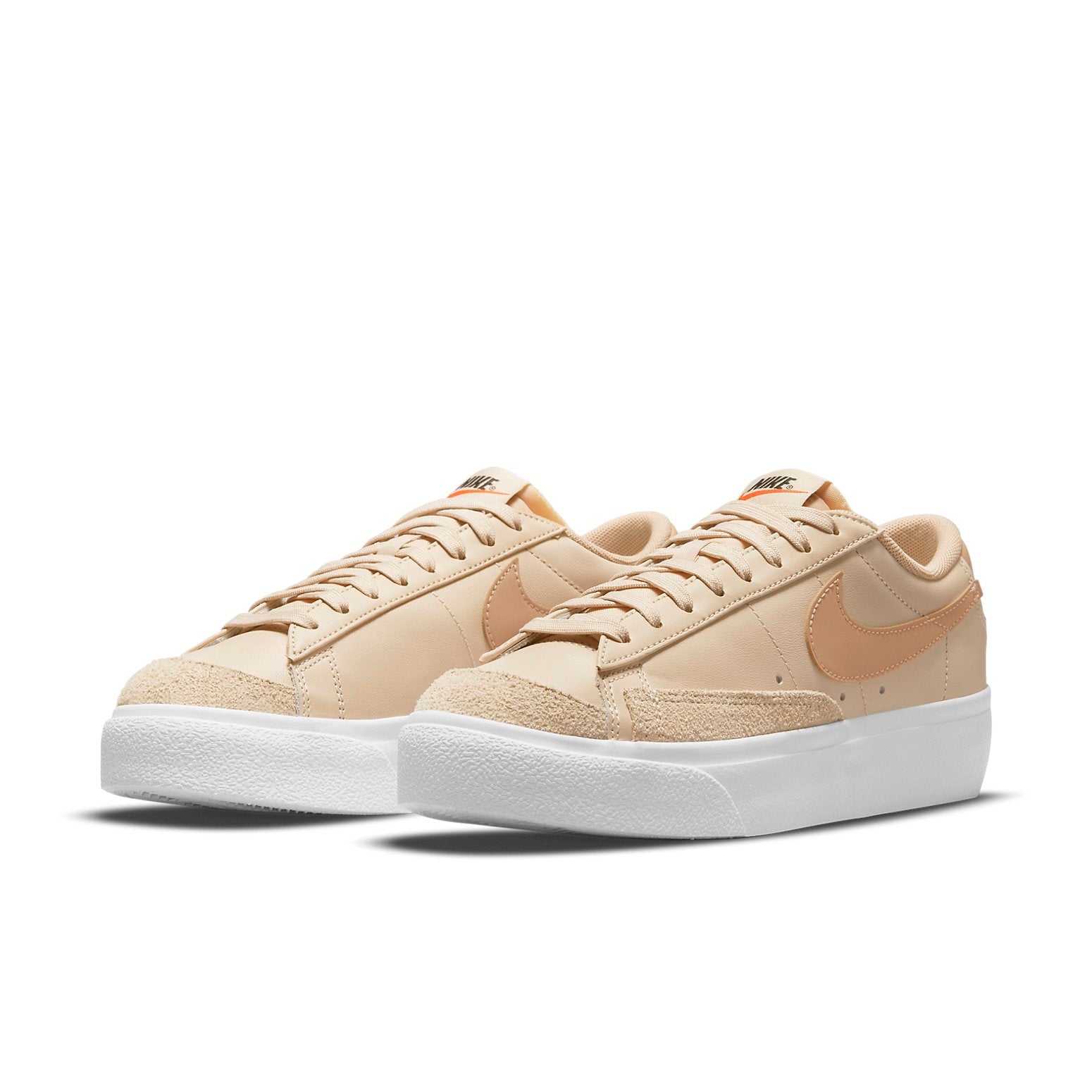 (WMNS) Nike Blazer Low Platform Sneakers White DJ0292-106