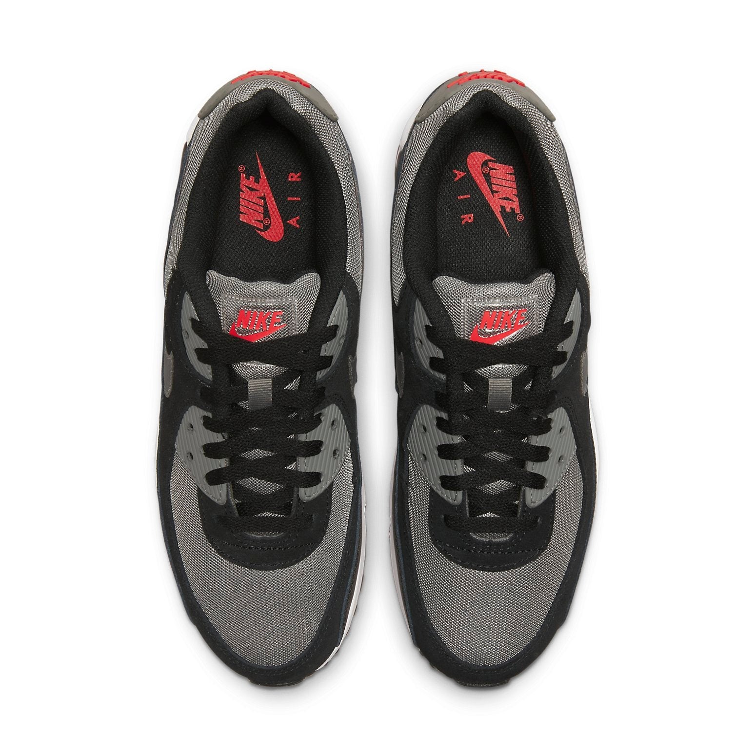 Nike Air Max 90 'Black Pewter Red' FD0664-001