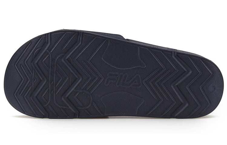 FILA Drifter dark blue Korean Version Slippers FS1SLB1810X-NNV