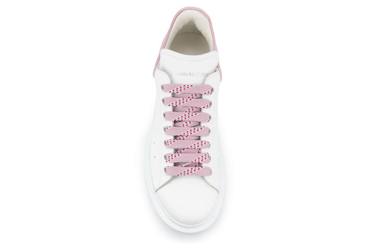 (WMNS) Alexander McQueen Oversized Sneaker 'White Pink' 621056WHXMT9377