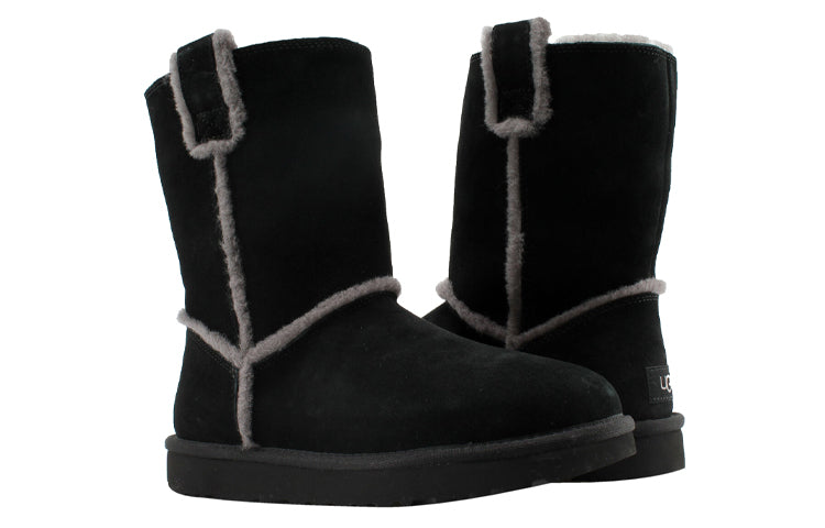 (WMNS) UGG Classic Short Spill Seam 1098078-BLK