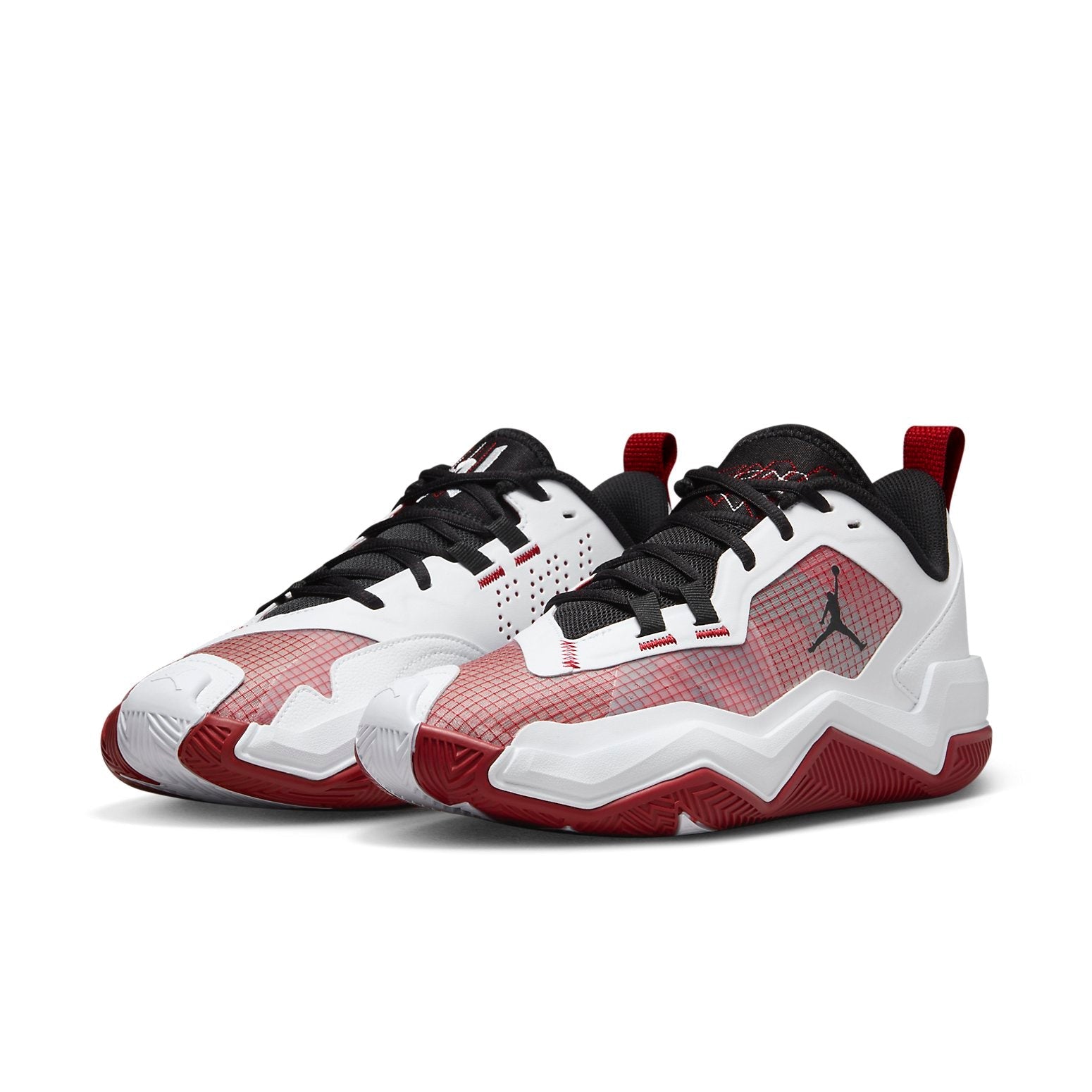 Air Jordan Westbrook One Take 4 PF 'White Team Crimson' DZ3339-100