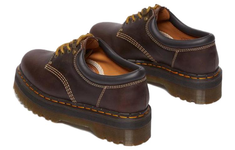 Dr. Martens 8053 Arc Crazy Horse Leather Platform Shoes 'Dark Brown' 31126201