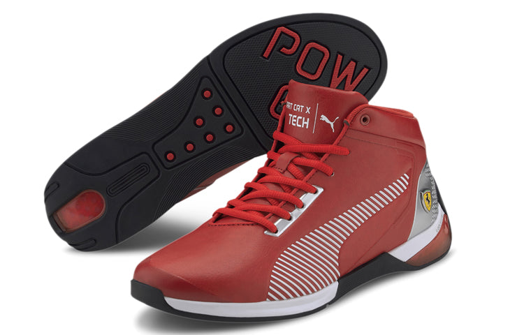 PUMA Scuderia Ferrari Race Kart Cat-X Mid 'Black Red' 306549-02